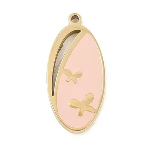 304 Stainless Steel Enamel Pendants