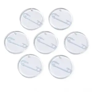 Transparent Resin Pendants
