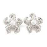 Brass Stud Earrings for Women