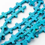 Synthetic Turquoise Beads Strands