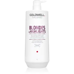 Goldwell Dualsenses Blondes & Highlights kondicionér pre blond vlasy neutralizujúci žlté tóny 1000 ml