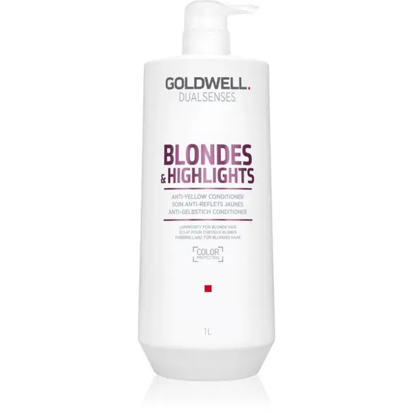 Goldwell Dualsenses Blondes & Highlights kondicionér pre blond vlasy neutralizujúci žlté tóny 1000 ml