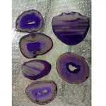 Natural Agate Slices Big Pendants