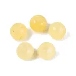 Natural White Jade European Beads