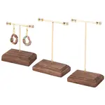 3 Sets 3 Sizes Iron Earring Display Stand Set
