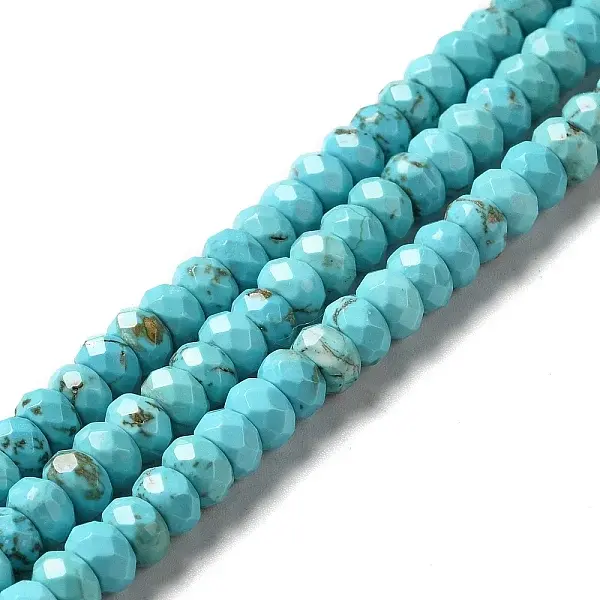 Natural Howlite Beads Strands