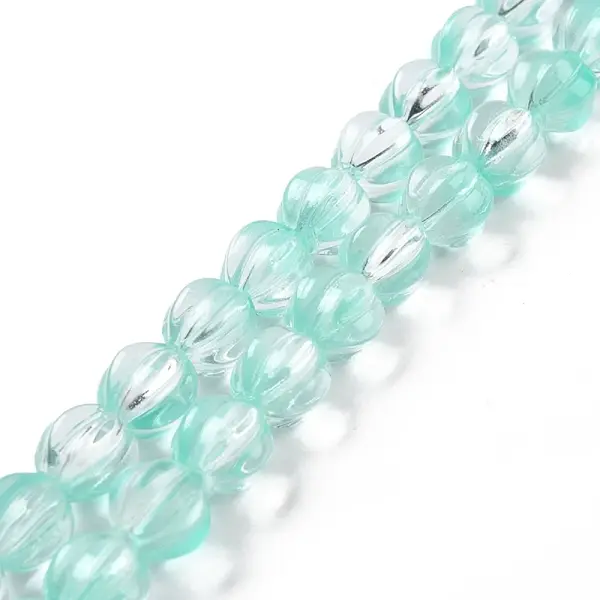 Transparent Glass Beads Strands