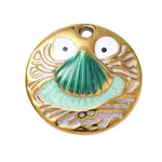 304 Stainless Steel Enamel Pendants