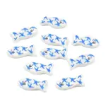 Printed Handmade Porcelain Beads