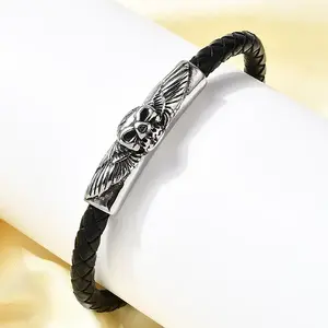 Braided Microfiber Leather Cord Bracelets