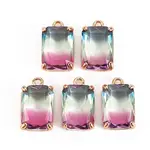 Gradient Color Glass Pendants