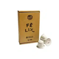 Kapsle Zlaté Zrnko pro kávovary Nespresso® - Félix (80% arabika 20% robusta, kapsle z biologicky rozložitelného plastu) 50 ks