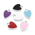 Rack Plating Alloy Enamel Pendants