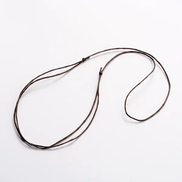 Korea Waxed Cotton Cord Necklace Making