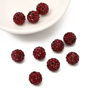 Pave Disco Ball Beads