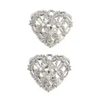 Brass Micro Pave Cubic Zirconia Pendants