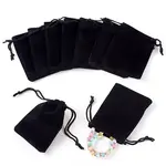 20Pcs Rectangle Velvet Pouches