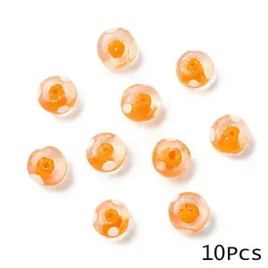 10Pcs Handmade Lampwork Beads