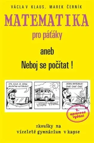 Matematika pro páťáky (poškozená) - Václav Klaus, Marek Černík, Tomáš Pekárek, ml.