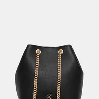 Kabelka Calvin Klein černá barva, LV04F3214G