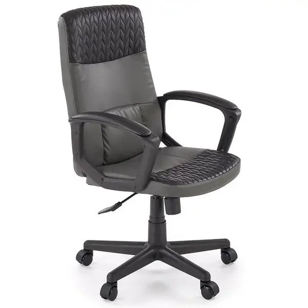 Otočná stolička Bjorn čierna/bledá