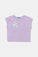 Dětské bavlněné tričko United Colors of Benetton