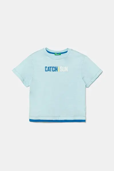 Dětské bavlněné tričko United Colors of Benetton