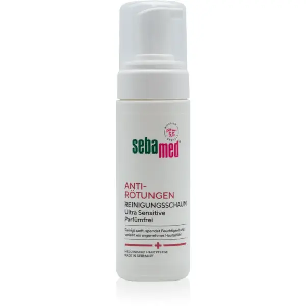 Sebamed Anti-Redness jemná čisticí pěna pro citlivou a zarudlou pleť 150 ml