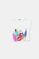 Dětské bavlněné tričko United Colors of Benetton