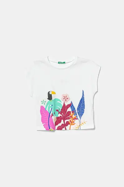 Dětské bavlněné tričko United Colors of Benetton