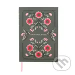 The Reading Room - Once Upon a time - vyšívaný zápisník s pevnou väzbou