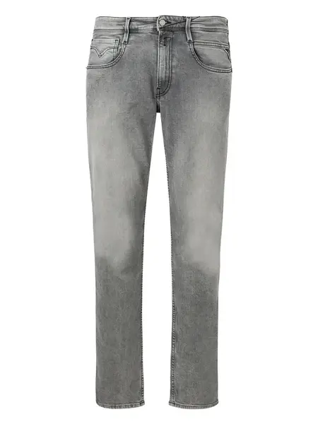 REPLAY Džínsy 'ANBASS'  sivý denim