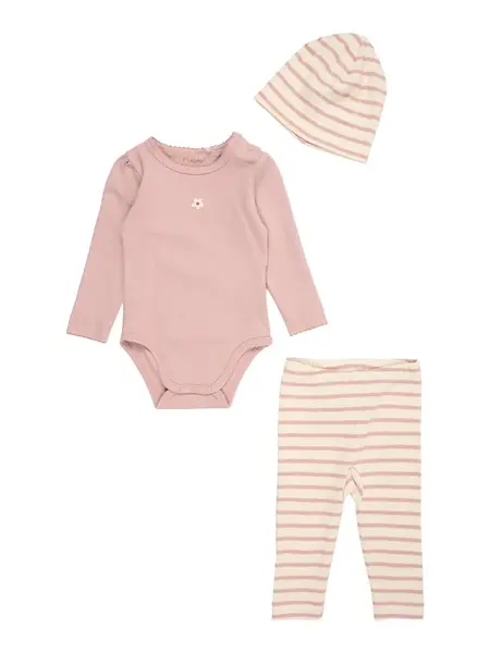 Fixoni Set  tmavošedá / rosé