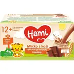 HAMI Mlíčko s kaší s příchutí čokoláda 12m+ 4 x 250 ml