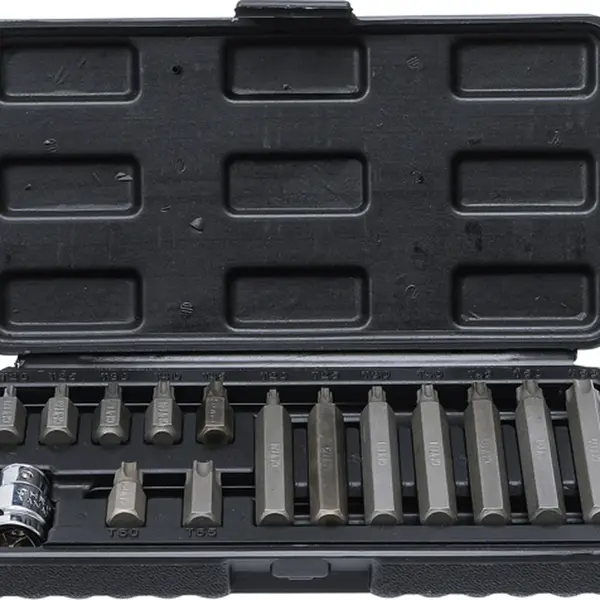 BGS technic Sada bitů pro T-profil 1/2", 15 dílů - BGS 5040
