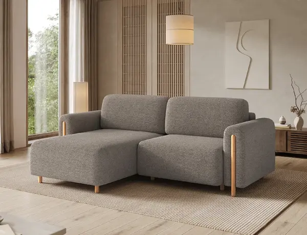 Sedací souprava Acossta Provedení: Levá varianta, Nožičky: Dub, látka: Royal 20