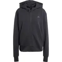 adidas D4T FZ HOODIE Dámska mikina, čierna, veľkosť