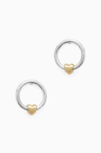 Stříbrné náušnice Tous