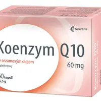 NOVENTIS Koenzym Q10 60 mg se sezamovým olejem 60 kapslí
