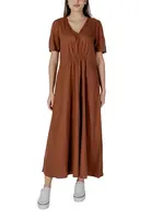 B.young maxi šaty s krátkým rukávem