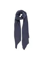 Tmavomodrý šál s lurexom