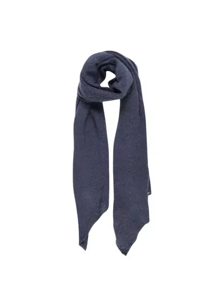 Tmavomodrý šál s lurexom