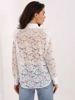 Bílá krajková halenka