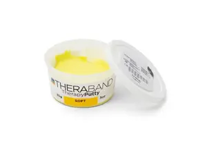 Thera-Band Therapy Putty, terapeutická hmota 85g, žlutá, měkká