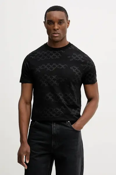 Bavlněné tričko Karl Lagerfeld