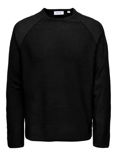 Only & Sons Sveter  čierna