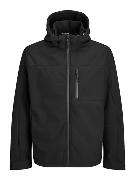 JACK & JONES Prechodná bunda 'JJNORTH'  čierna
