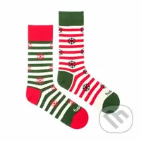 Ponožky Vianoce na snehu M (Unisex veľkosť M (veľkosť 39-42))