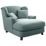 Sit & More XXL KŘESLO, textil, modrá