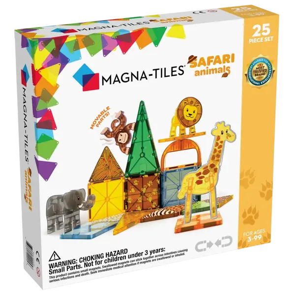 Magna-Tiles Safari 25 dielov